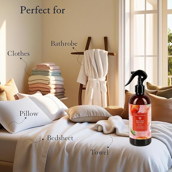 Abbey & Sullivan Linen Spray, Mango Peach, 16 oz