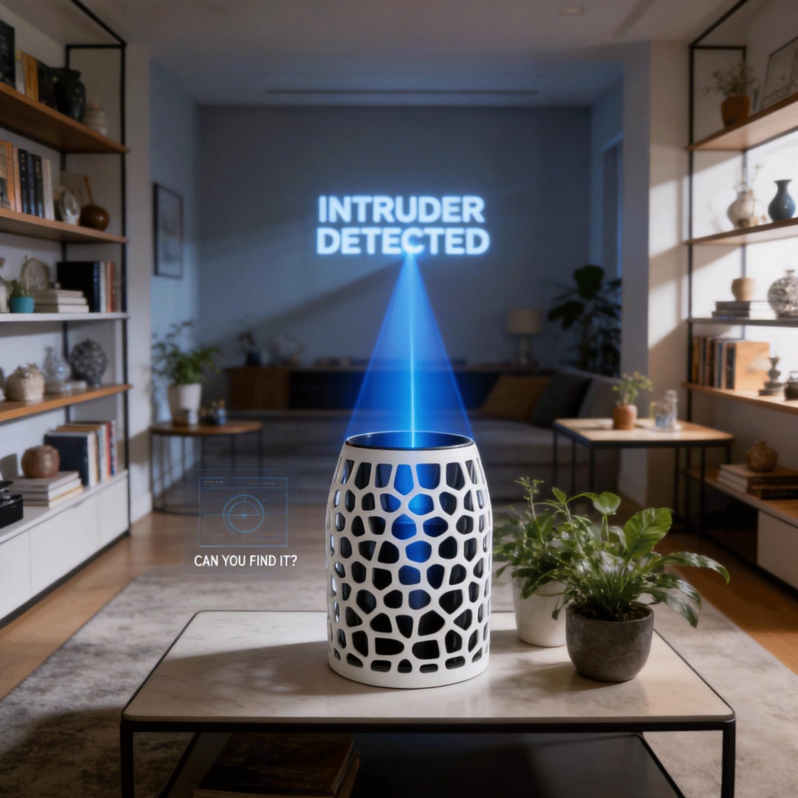Camera Disguise Vaso per telecamera Ring per interni (2a generazione) – Decorazione per piante con telecamera nascosta e canale cavo integrato, nascondiglio decorativo per la sorveglianza