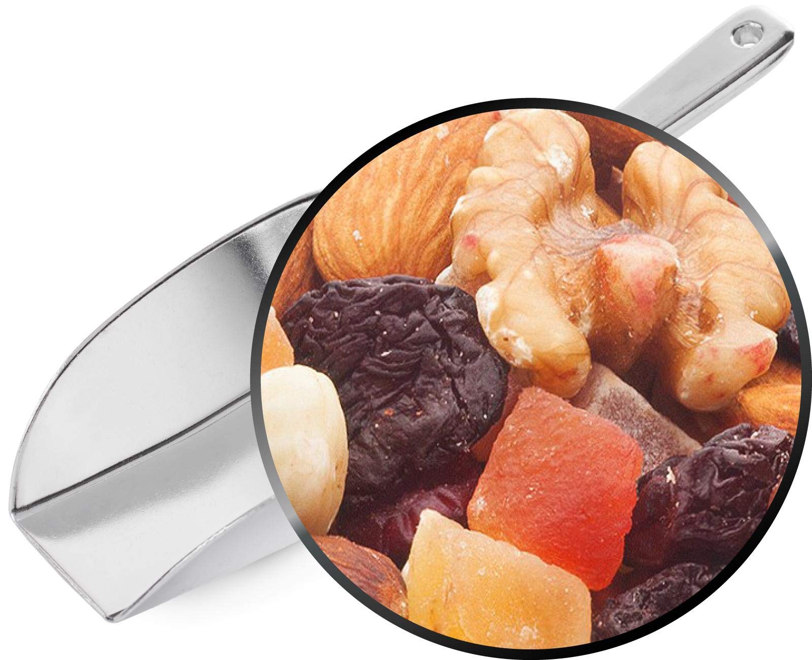 1 x 3kg Premium Studentenfutter Nussmischung mit Haselnuss Paranuss Walnuss Pecan Papaya Cranberrys salzfrei vegetarisch
