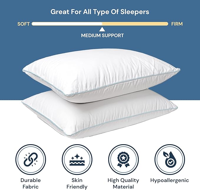 Almohada Poliéster King Size Suave miniatura 3