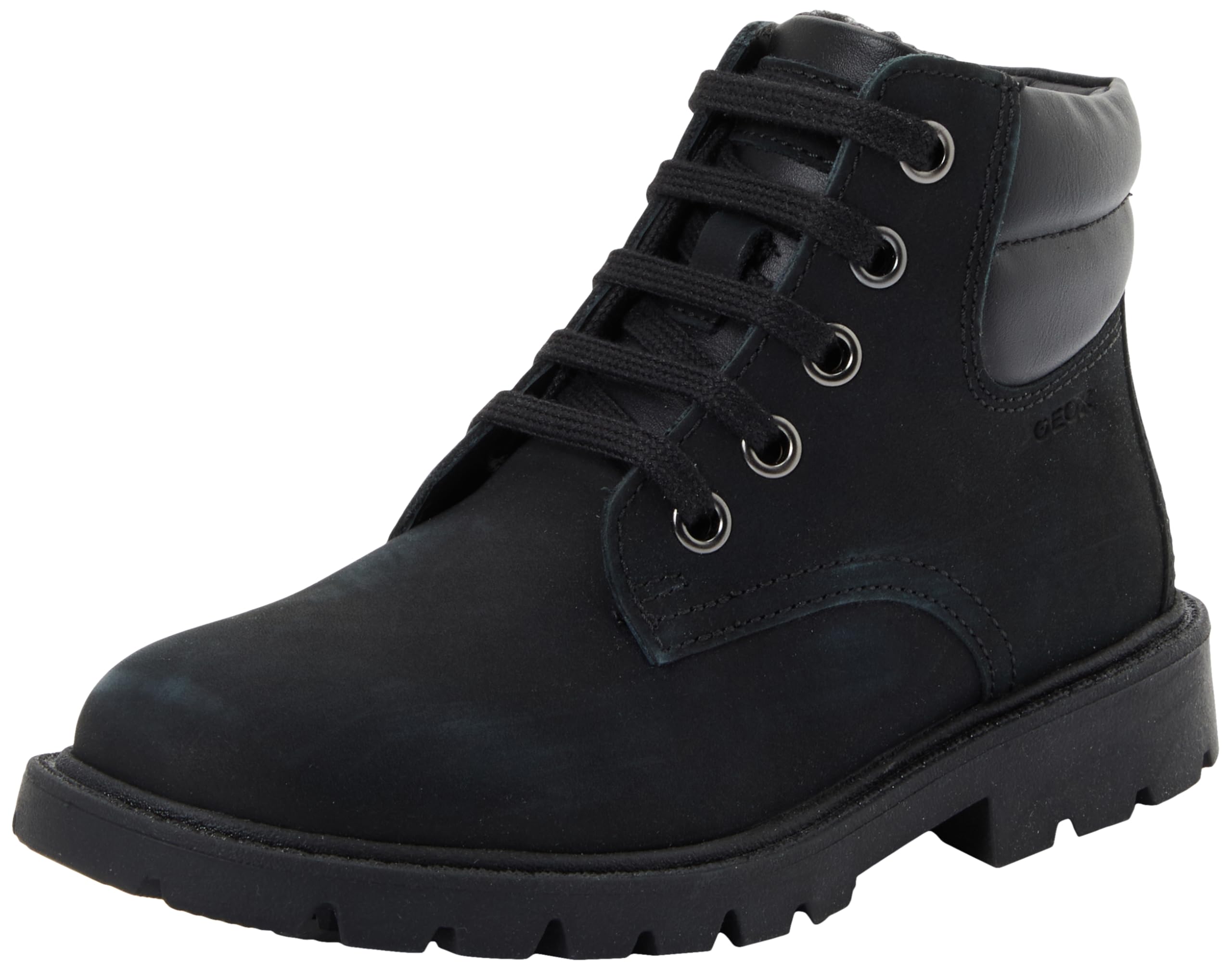 Geox J SHAYLAX BOY B Ankle Boot, Black, 0 UK