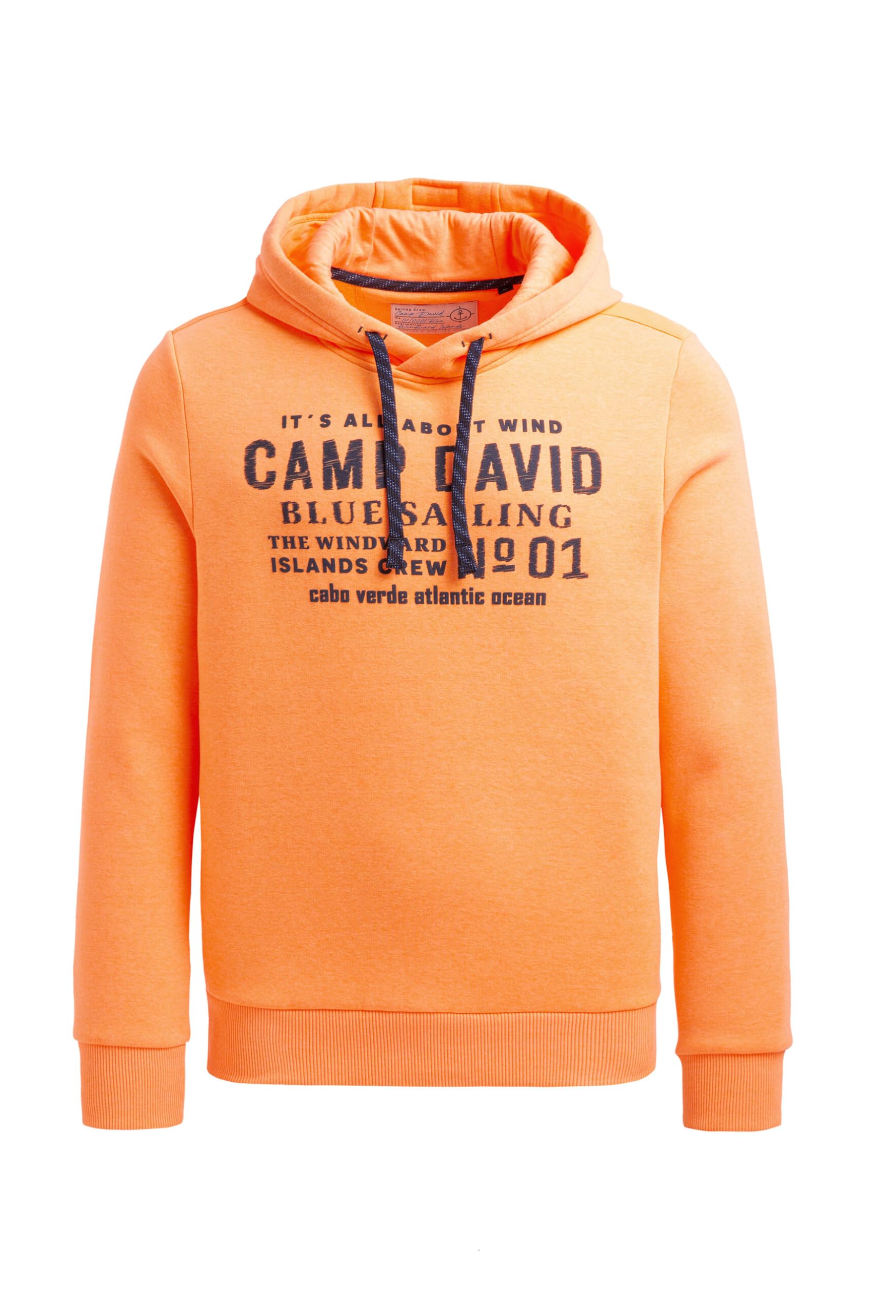 Camp David Herren Hoodie mit Rücken-Artwork