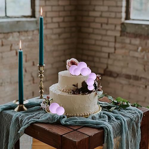 Miniatura 7 de 30 bolas para decoración de tartas, bolas de decoración de pasteles, mini globos, bolas de espuma, decoración de pasteles para baby shower,