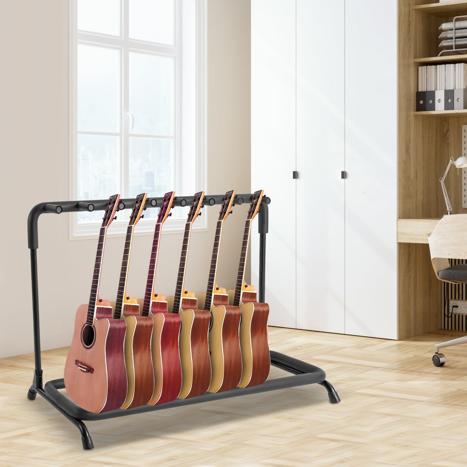 Supporto Per Chitarra Supporto Per Chitarra Pavimento Supporto Per Chitarra Pieghevole Supporto Multiple Pedane Chitarra (7