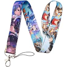 Honkai Star Rail Video Game 17.7" Neck Lanyard Keychain Holder ID Badge Mobile Phone Pin Strap