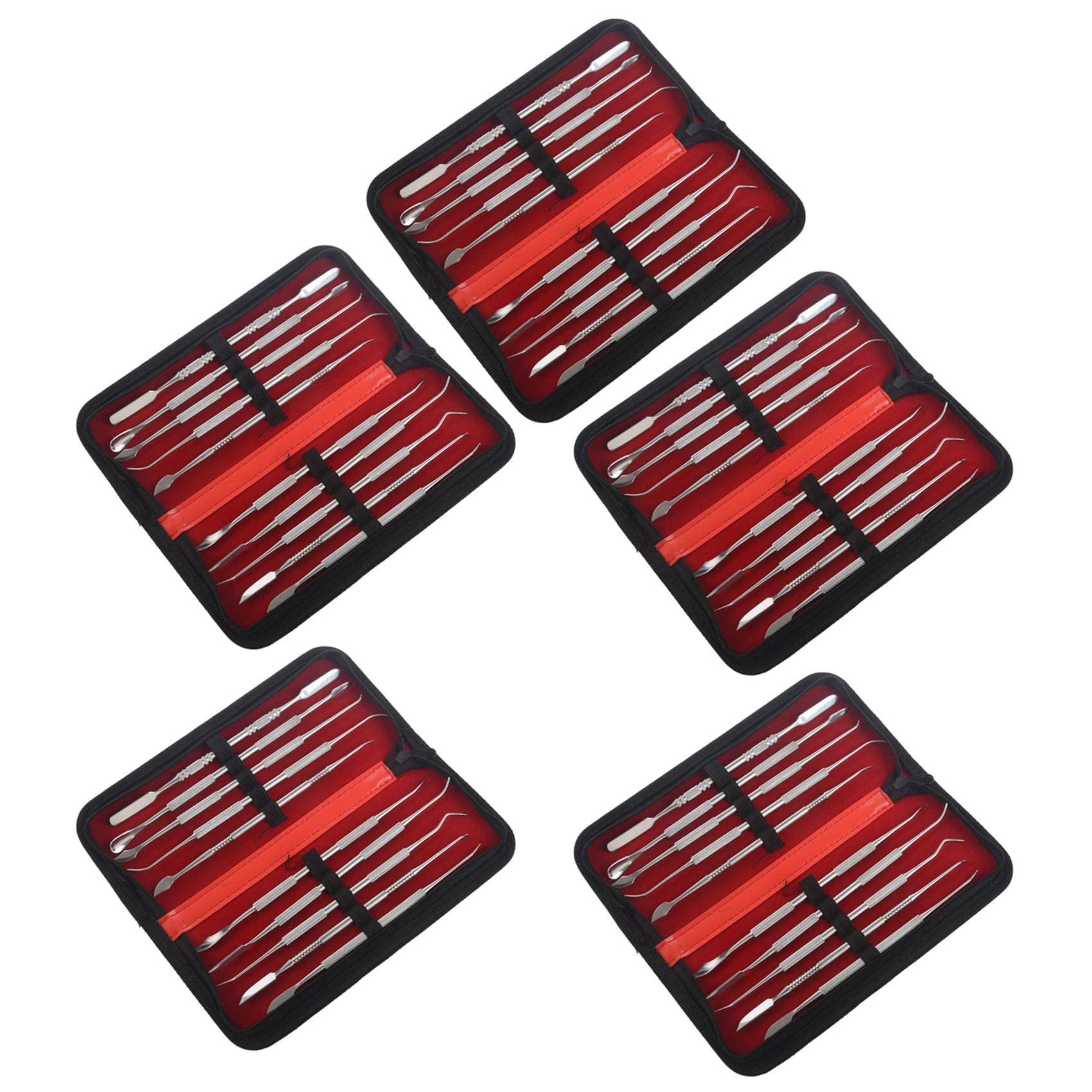 50Pcs Argile en Acier Inoxydable Modelisation Artisanat en Ceramique Outils de Sculpture