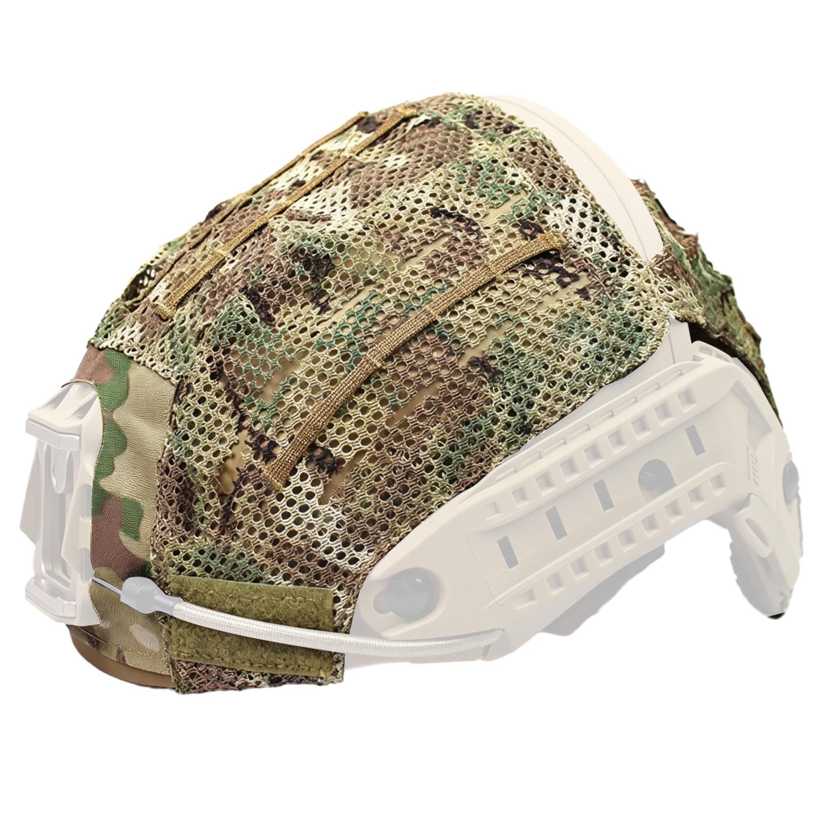 Funda Táctica para Casco AF, Tela Militar para Cascos de Airsoft