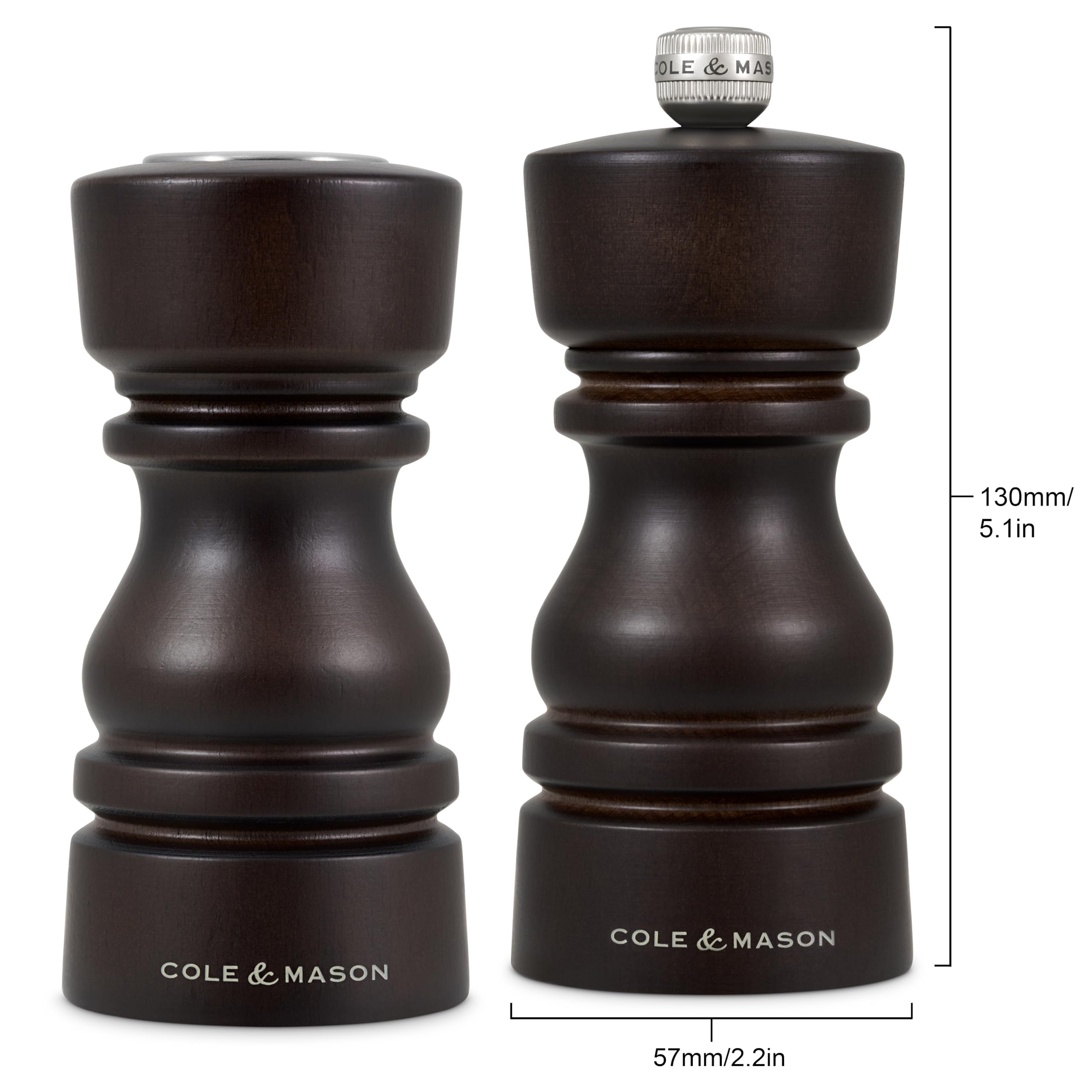 Amazon.com: Cole & Mason London Salt and Pepper Shaker & Mill Gift