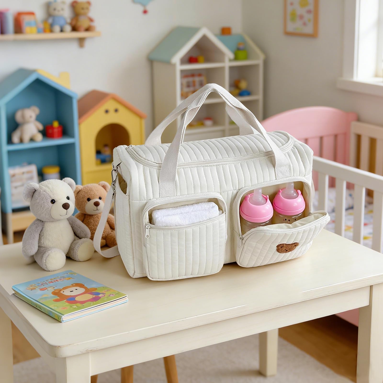 Sac à Langer Fourre Tout pour Maman: Sac de Maternité pour Bébé - pour la Maternité et le Changement de Bébé pour l'hôpital et le Week-end