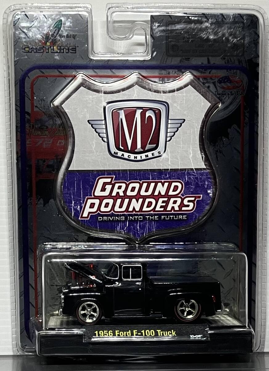 Amazon.co.jp: 1/64 M2Machines ground pounders 1956 F-100 Truck 