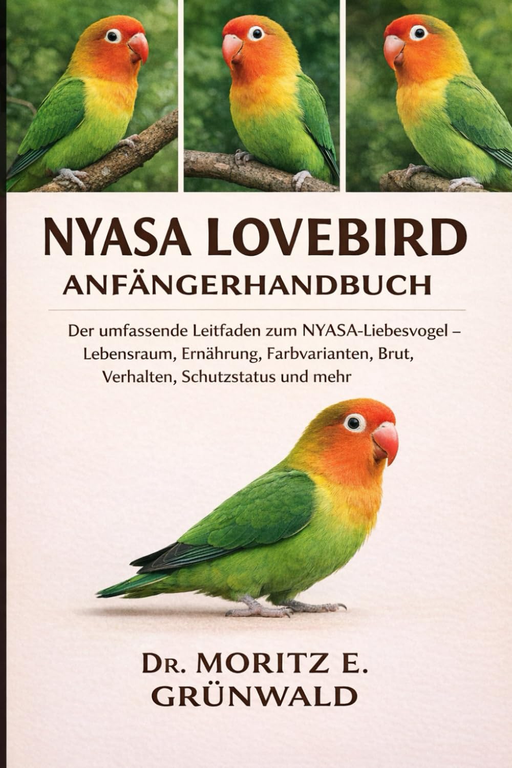 NYASA LOVEBIRD ANFÄNGERHANDBUCH: Der umfassende Leitfaden zum NYASA-Liebesvogel – Lebensraum, Ernährung, Farbvarianten, Brut, Verhalten, Schutzstatus und mehr