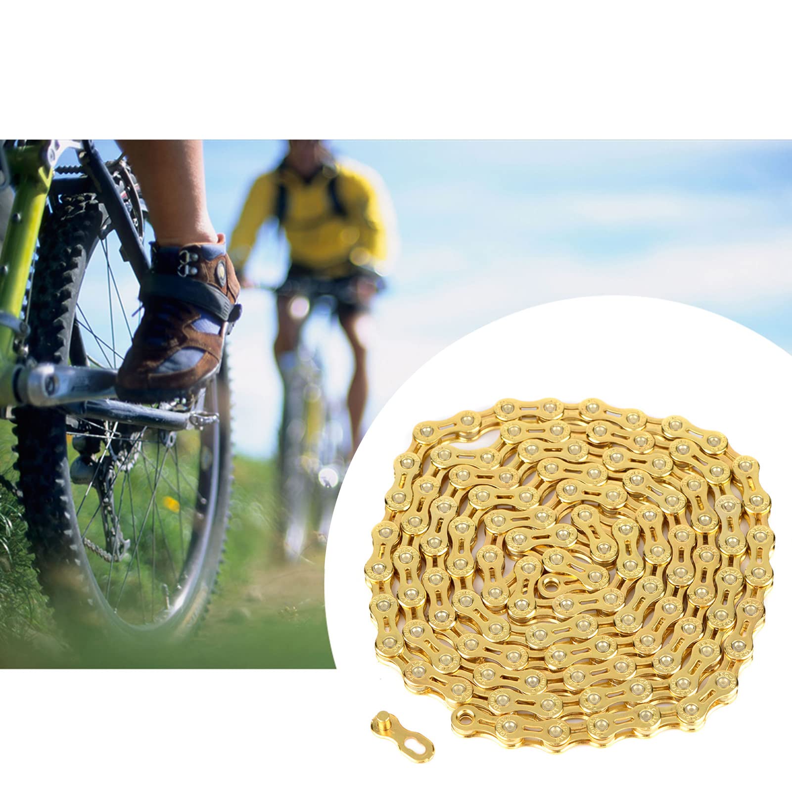 Chaîne de vélo KMC 114 maillons grise pour Shimano/SRAM 11v - Partie cycle vélo sur La Bécanerie