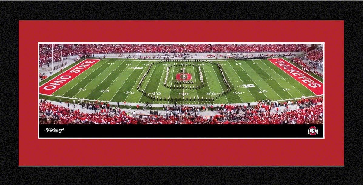 Ohio State Football - Framed Panoramic Picture