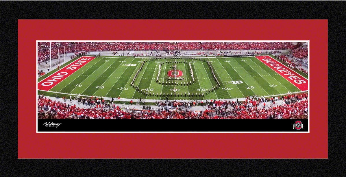 Ohio State Football - 16.625 x 8.125-inch Framed Picture