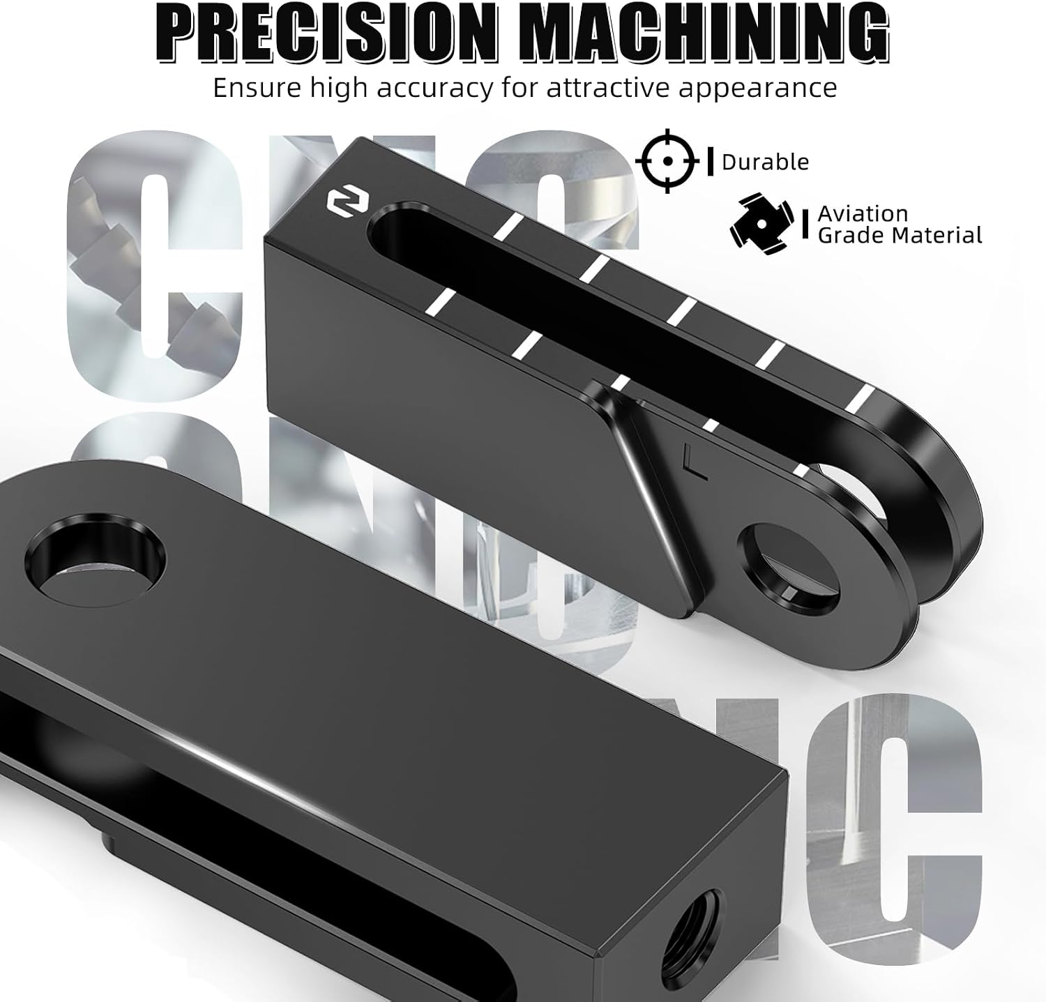 NICECNC Black CNC Motorcycle Chain Adjusters Compatible with Yamaha Blaster 200 1988-2006