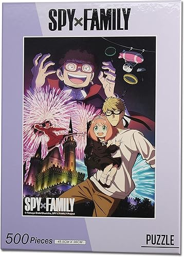 Spy X Family - Grupo de personajes 500 Pcs Puzzle