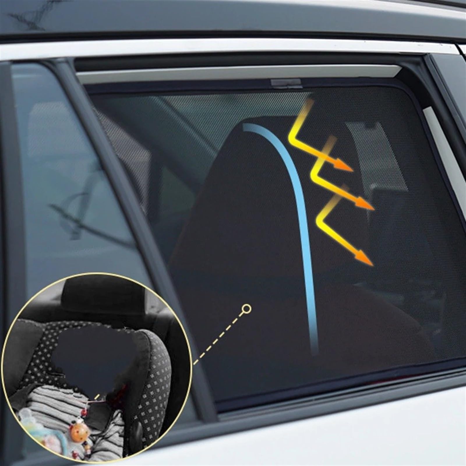 Parasole Auto Scudo Anteriore, Compatibile con Toyota Camry XV70 2018 2019 2020 2021 2022 2023, Parabrezza Finestra,A-2 front doors