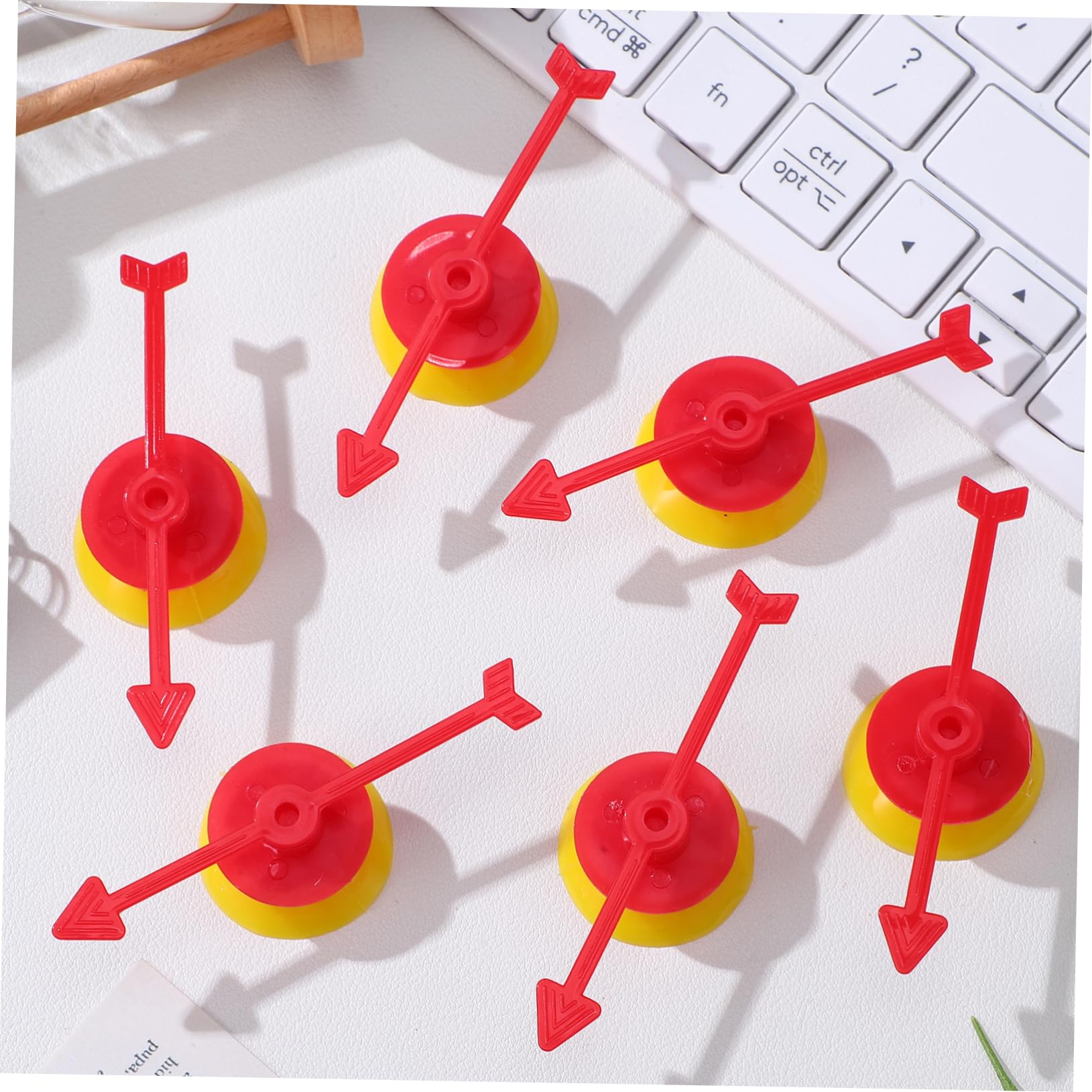 UPKOCH Flèches De Jeu 6 Pièces Pièces De Jeu En Plastique Pour Jeux De
