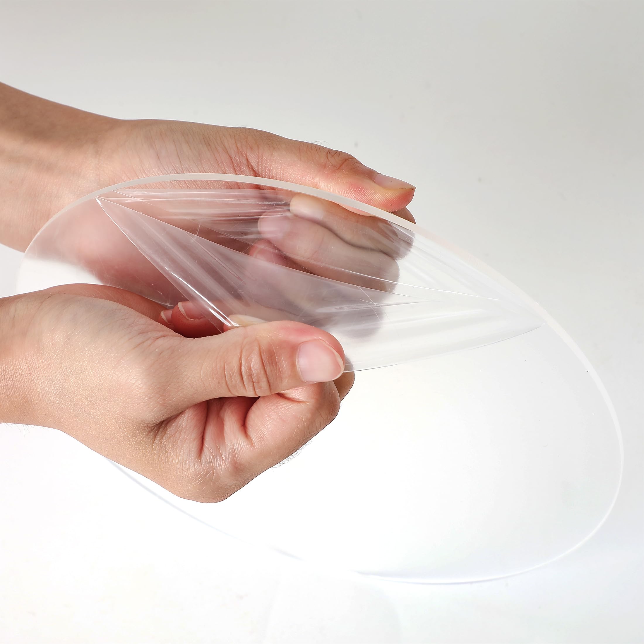 Acrylic Cake Stand Set of 3, Clear Cake Stand Round Tall Cake Stand for Dessert Table Display Set, Cupcake Stand Dessert Cupcake Pastry Candy Display Riser for Wedding, Event, Birthday Party