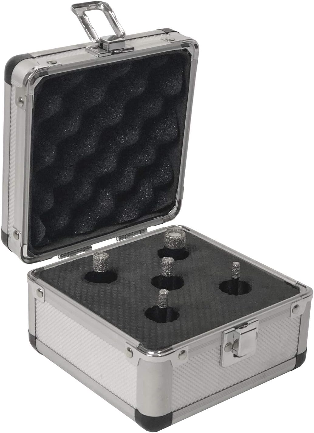 One-Day Sale: Up to 60% Off ABLE Vacuum brazed diamond dry drilling bits Core bits with 5/8-11 for porcelain tile granite marble stone Masonry brick Small set(5/6/8/10/14 mm)