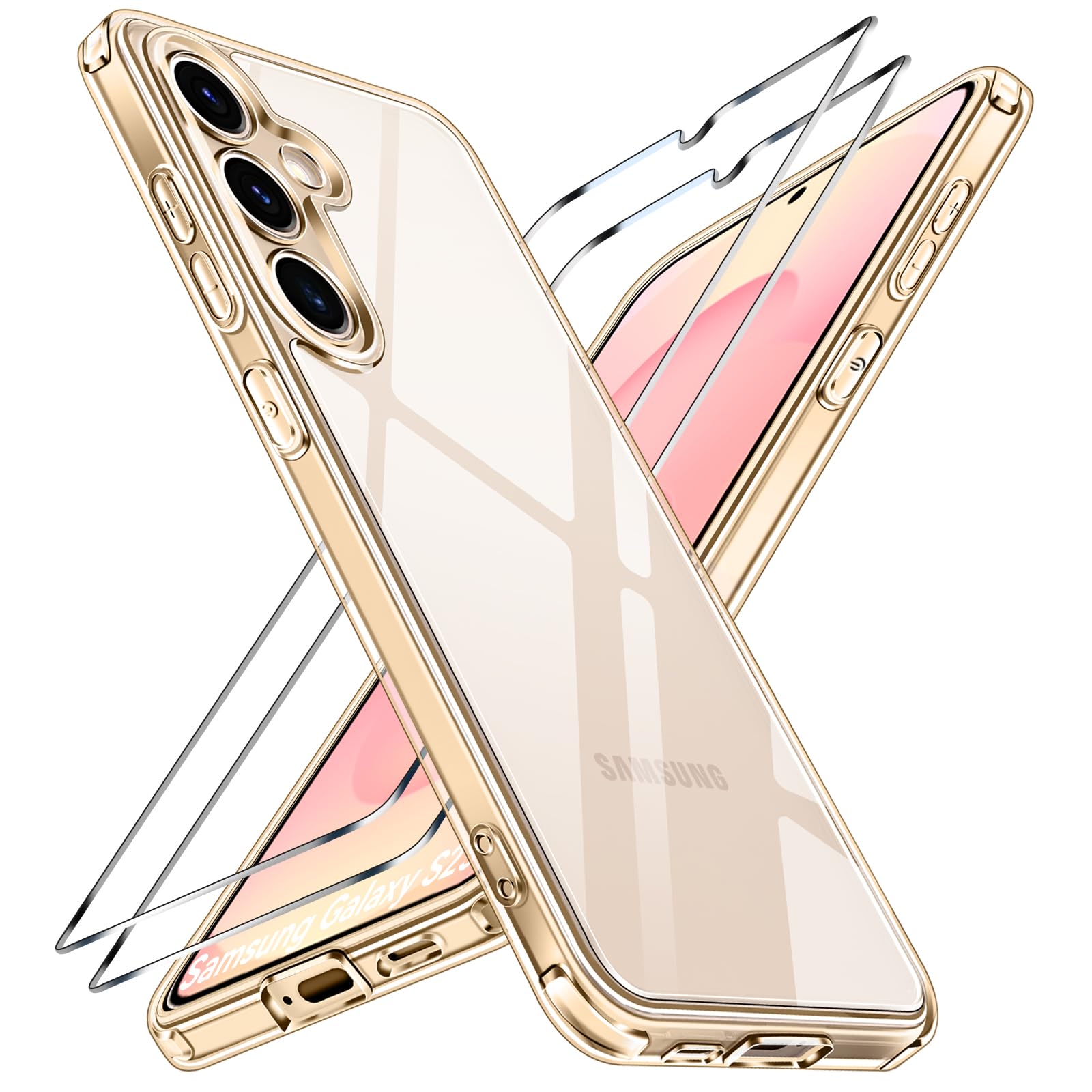 ivoler Clara Funda para iPhone 17, con 2 Piezas Cristal Templado, [Protección Militar] Anti-Amarillo Carcasa Antigolpes Bumper Case Cover - Transparente — view 133