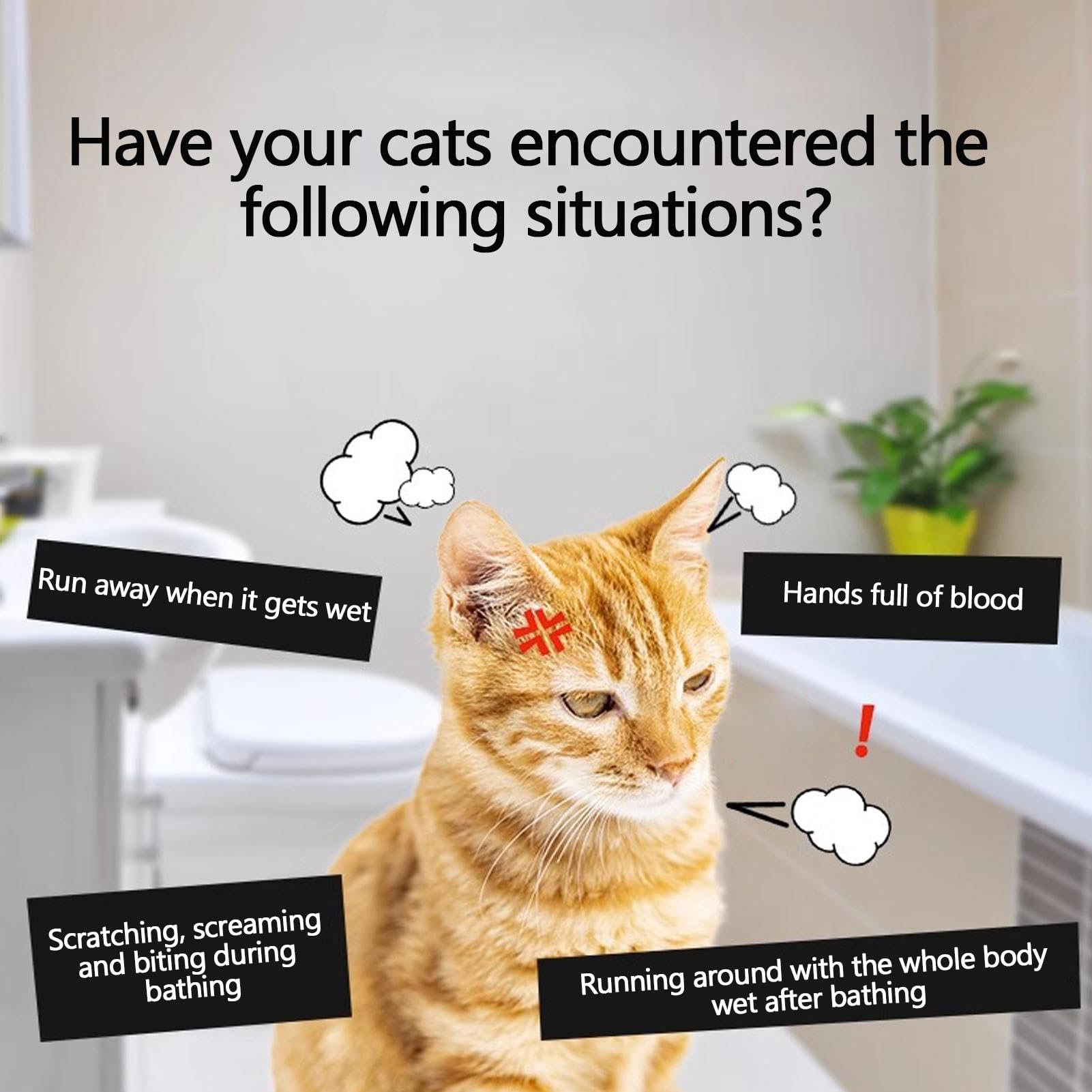 Jaula de lavado para gatos | Jaula de ducha de aseo | Baño portátil para gatos, jaula secadora de mascotas, jaula de baño de metal, herramienta de aseo para gatos, fácil lavado de gatos, jaula de