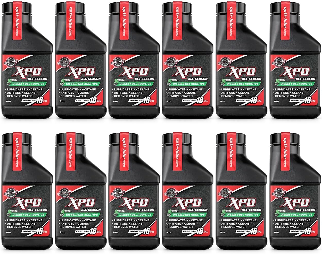 Opti-Lube XPD All-Season Diesel Fuel Additive - 4oz Bottles (12 Pack Case)