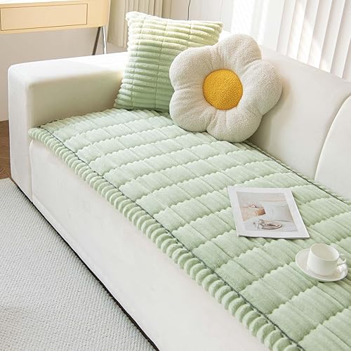 Miniatura 9 de Funda de sofá para perros lavable, fundas antideslizantes para sofá de 3 cojines para mascotas, funda de sofá seccional, protector de muebles (1