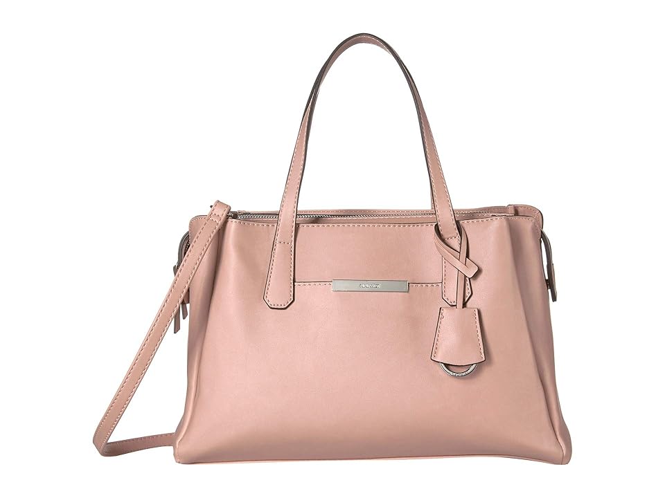 

Nine West Evalena Jetset Satchel (Modern Pink) Handbags
