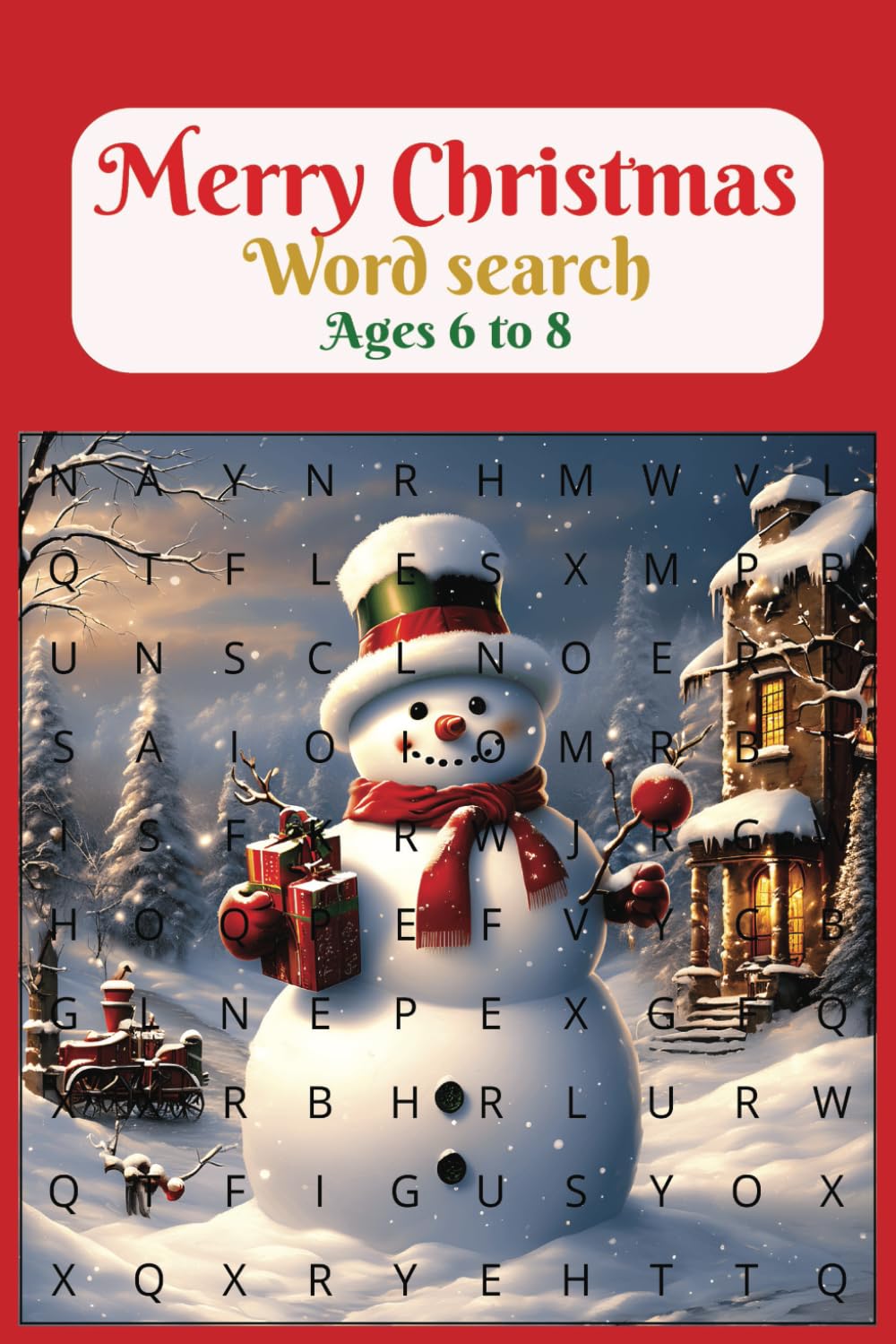 Children's Christmas Word Search Book: A Christmas Themed Word Find Puzzle For Children