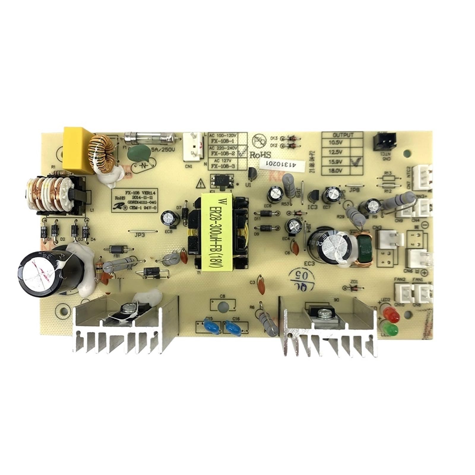 Circuit imprimé de cave à vin en panne ? Changez pour la carte d'alimentation FX-108-2