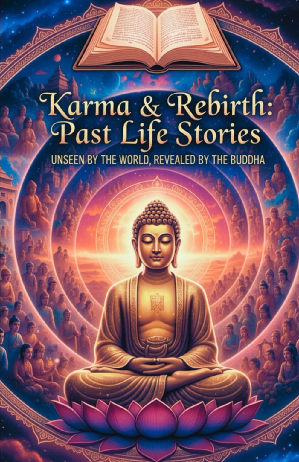 Karma & Rebirth: Past Life Stories From The Dhammapada (Illustrated): Unseen By The World, Revealed By The Buddha