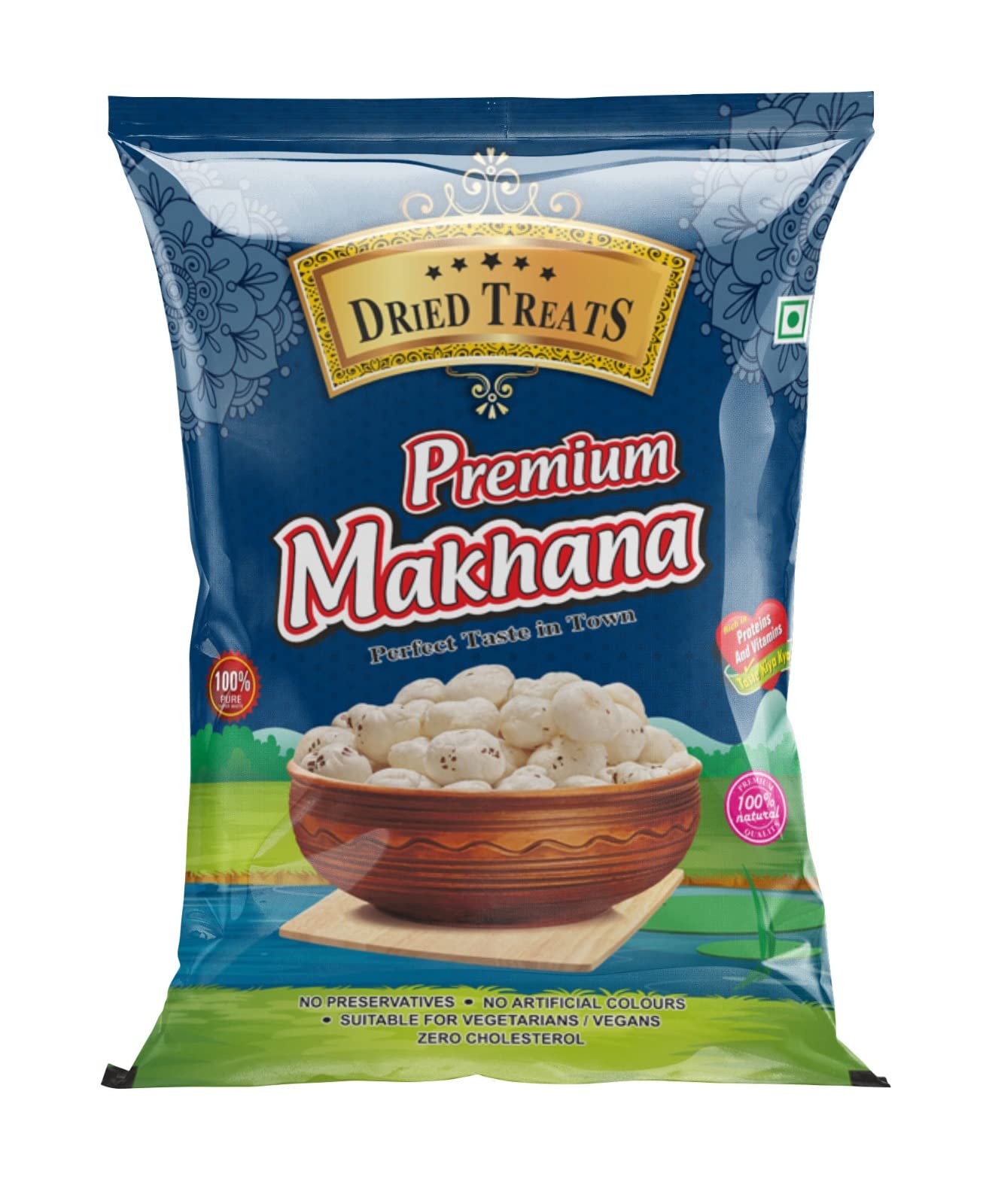 Dried Treats Premium Dry Fruits (Lotus Seed/Makhana, 500g) (B09SLSX5VN) Amazon Price History, Amazon Price Tracker