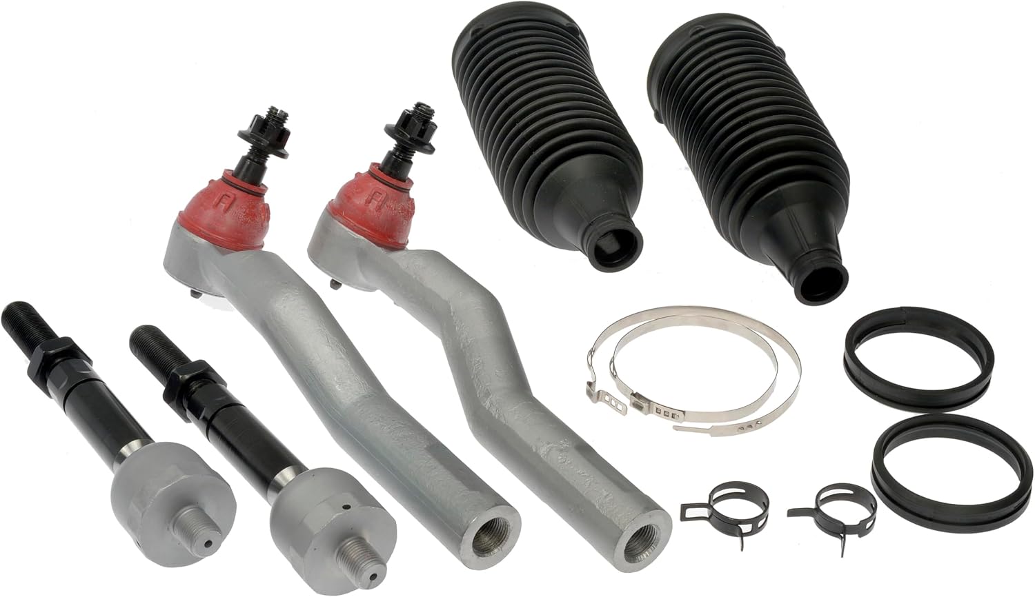 Dorman TA87445RD Front Steering Tie Rod End Assembly Compatible with Select Ford Models (OE FIX)