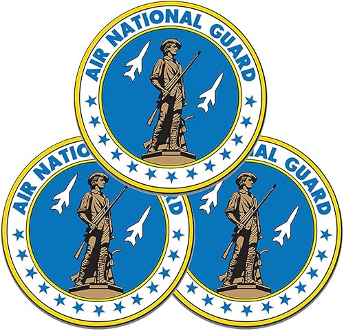 Brotherhood Air National Guard United States Emblem Seal Gas Signs Vintage Style Signs Round Metal Tin Aluminium Sign Garage Home Decor American