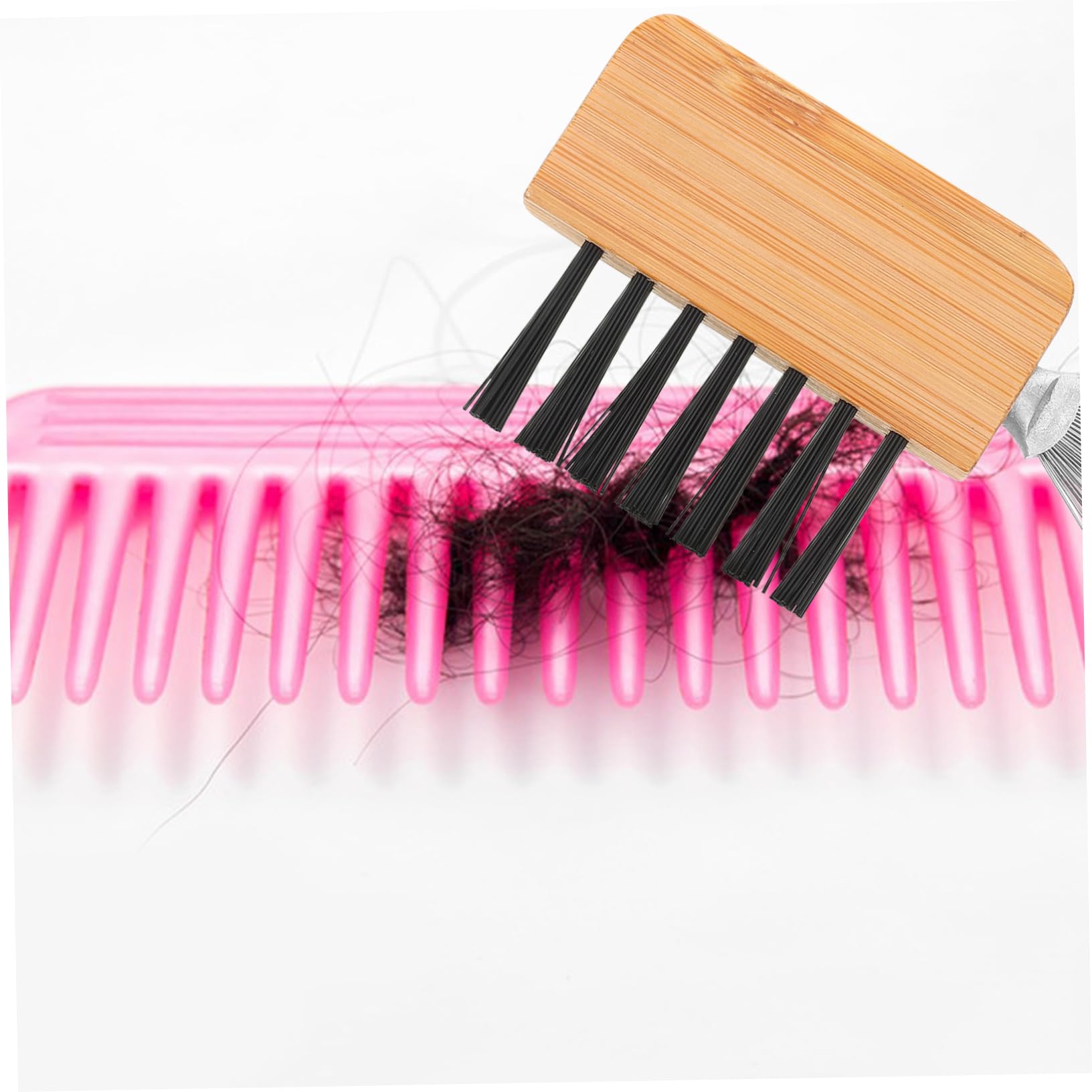 LALAFINA 4pcs Floral Cleaning Rake Flower Frog Metal Flower Arranger Tool Perfect for Impurity Removal