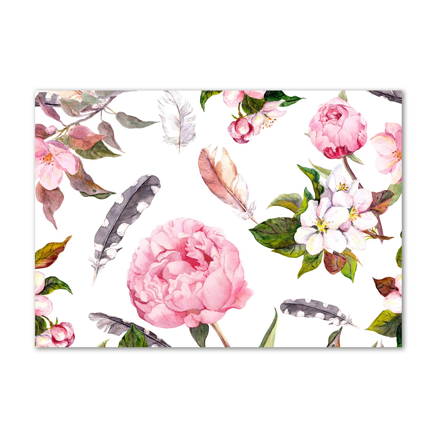 Art image verre plastique déco mural Tulup Rosado incassable et résistant à l'humidité