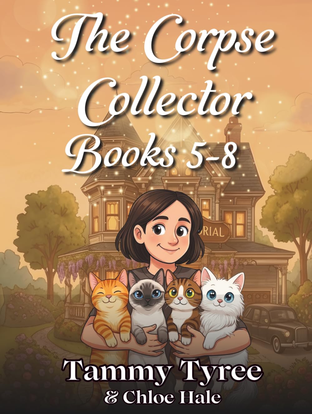 The Corpse Collector Paranormal Cozy Mystery Omnibus: Books 5-8 (Corpse Collector Cozy Mystery Series)