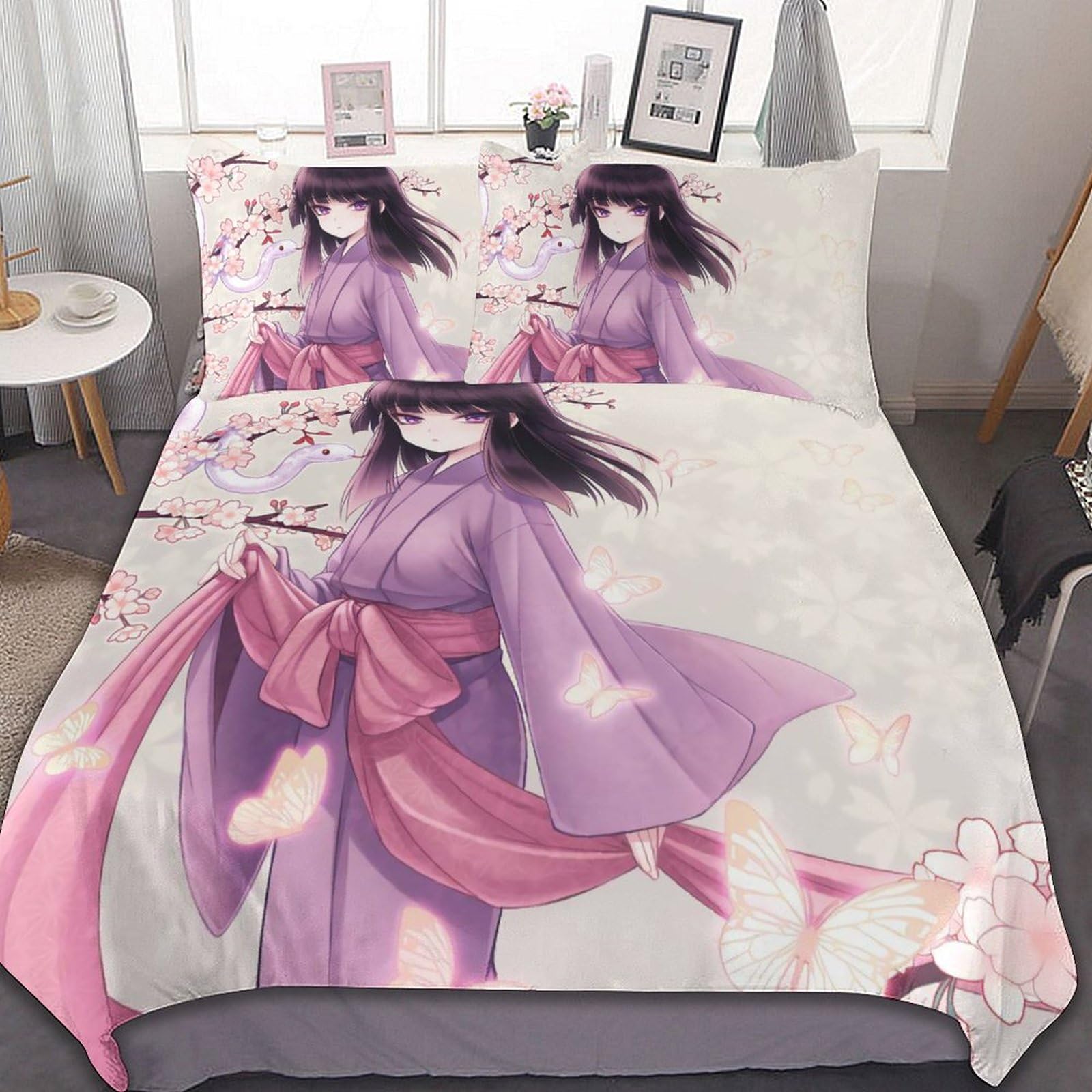 Amazon｜布団カバー シングル・3点セット バジリスク 甲賀忍法帖 蛍火