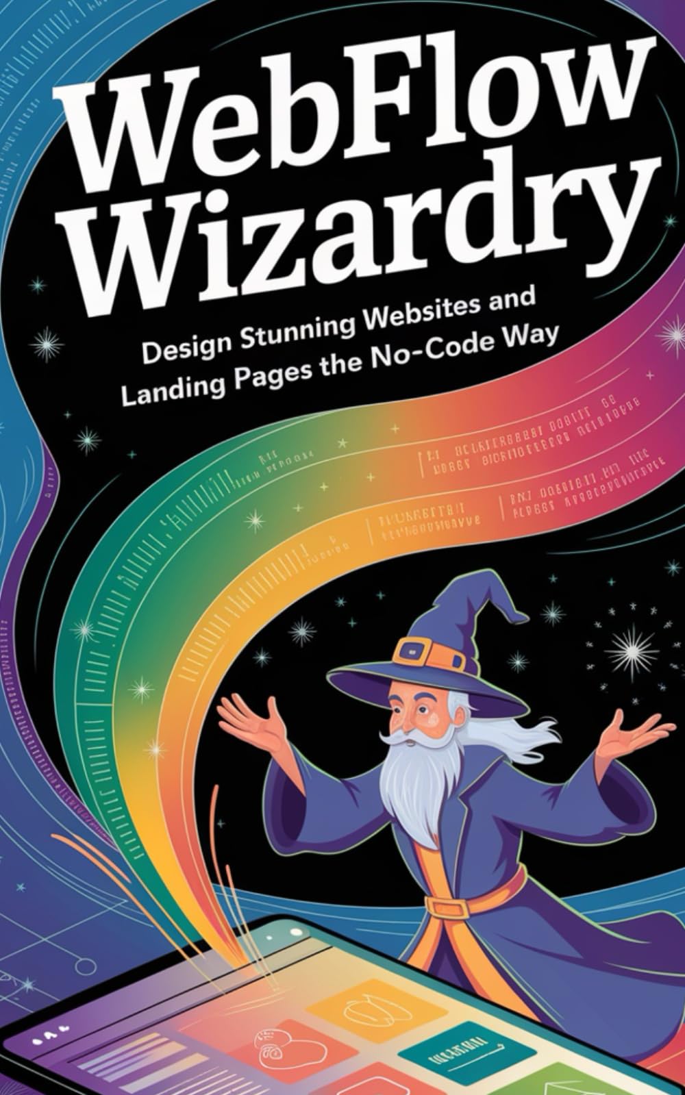 Webflow Wizardry: Design Stunning Websites and Landing Pages the No-Code Way (Guides For No Code Applications)