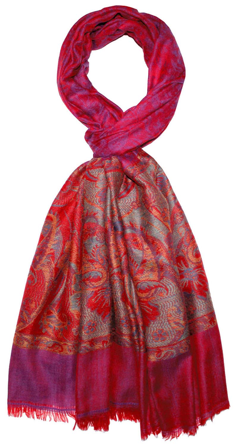 Lorenzo Cana Pashmina Schal Schaltuch 100% Kaschmir Kaschmirschal Kaschmirtuch Damenschal gewebt mehrfarbig