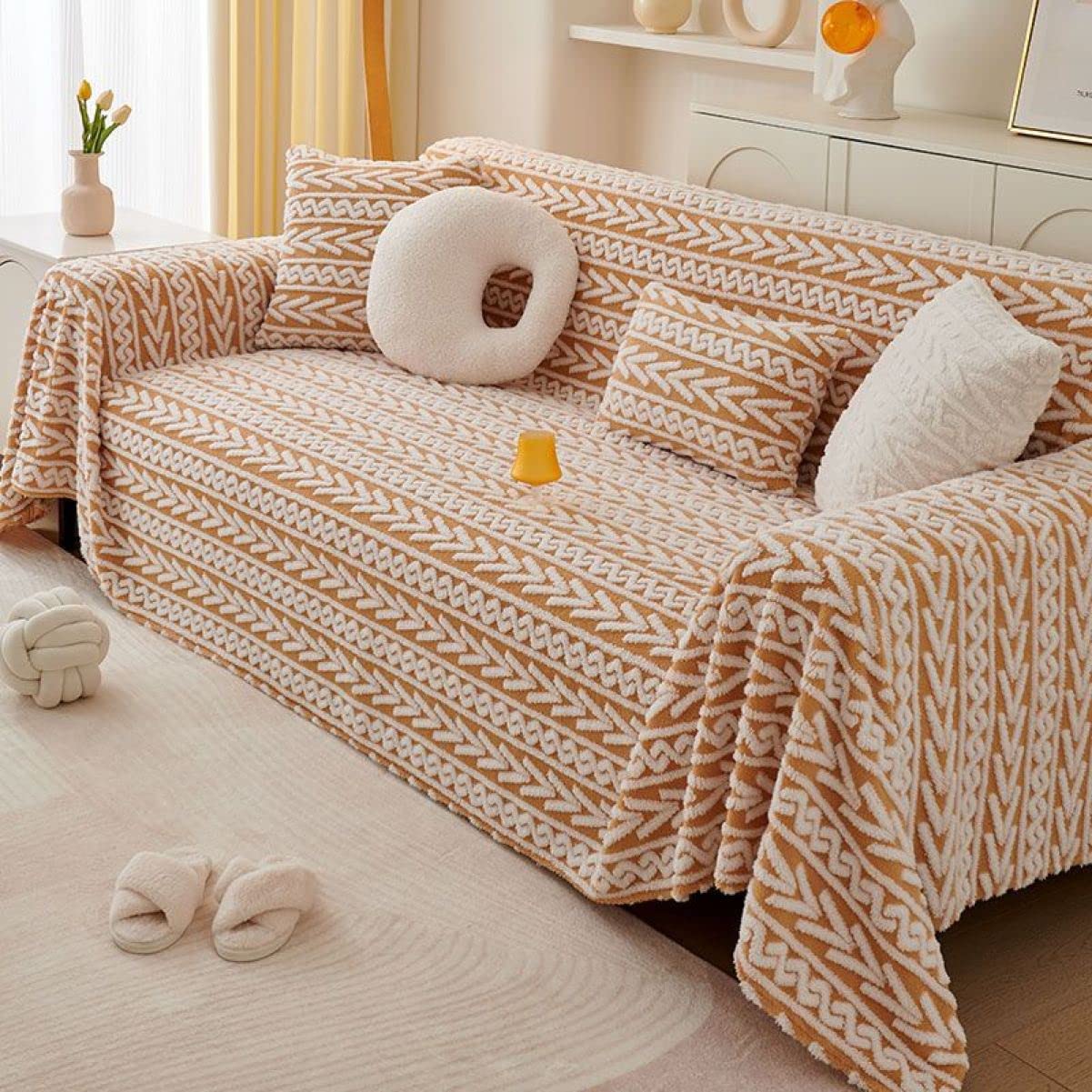 マルチカバー、ベッドカバー、☆クッション❣️