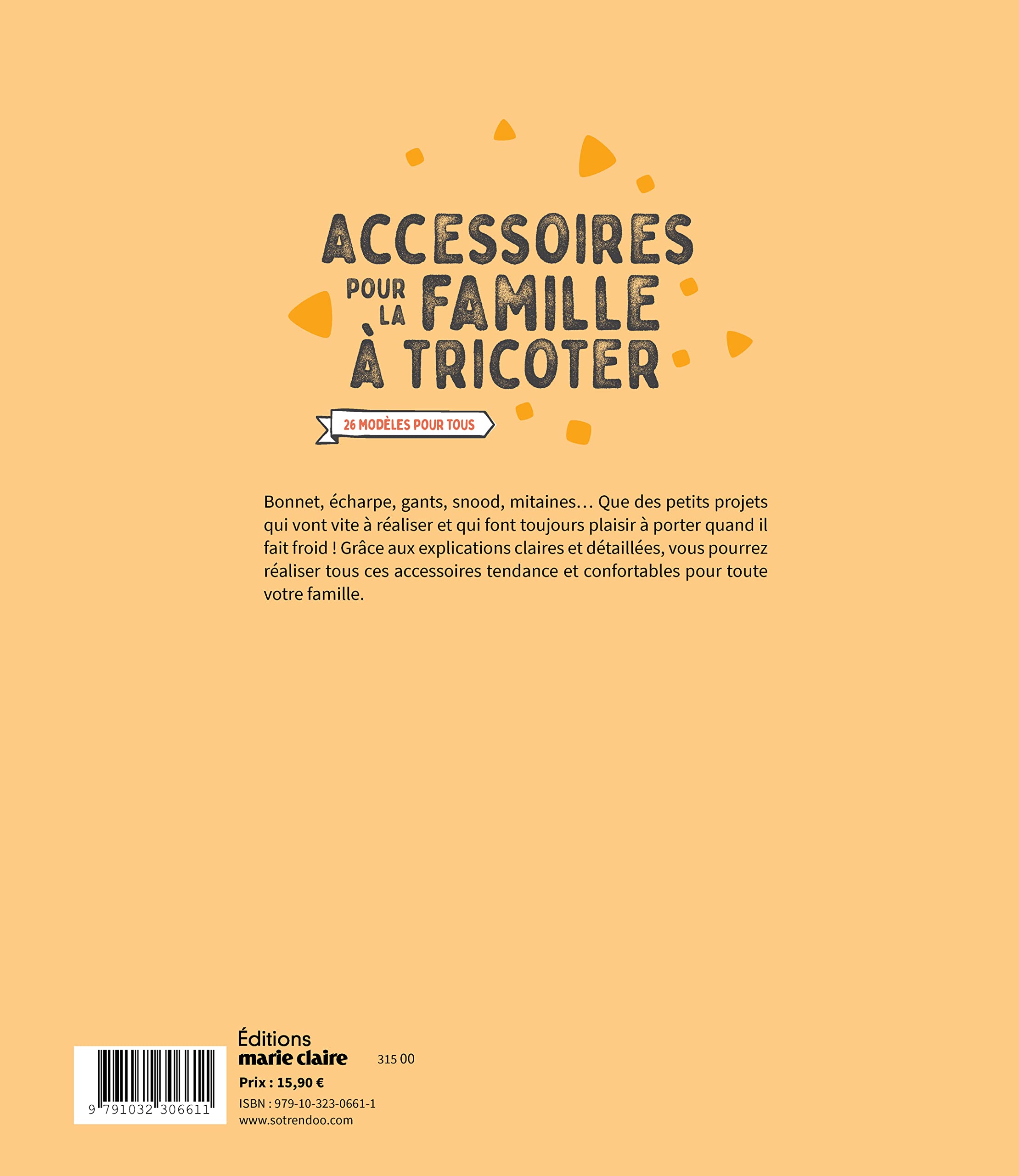 Accessoires pour la famille à tricoter: 26 modèles pour tous - PT07