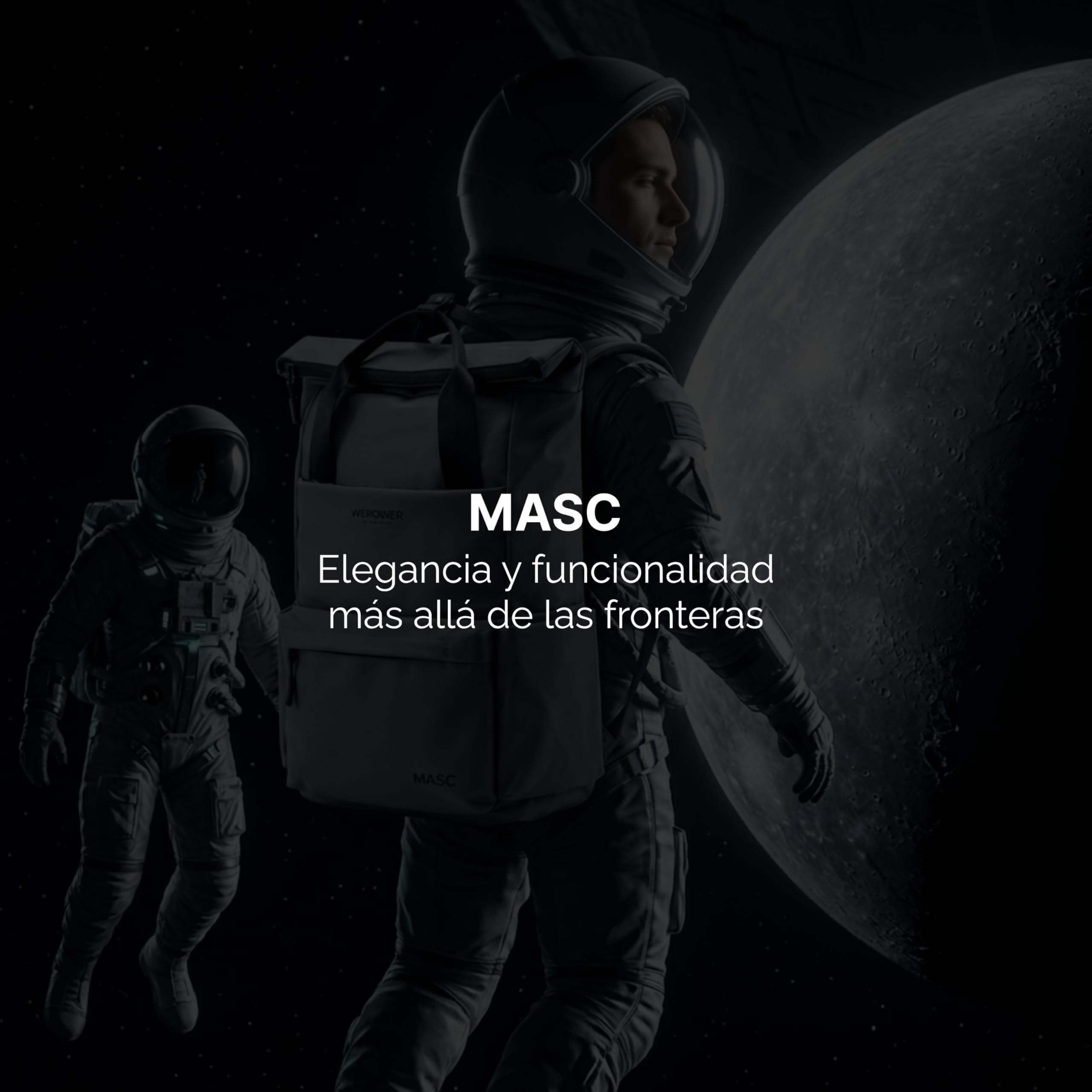 Mochila Rolltop para Ordenador Portátil, Mochila Profesional Elegante con Múltiples Compartimentos, Ergonómica e Impermeable, ideal para la Oficina
