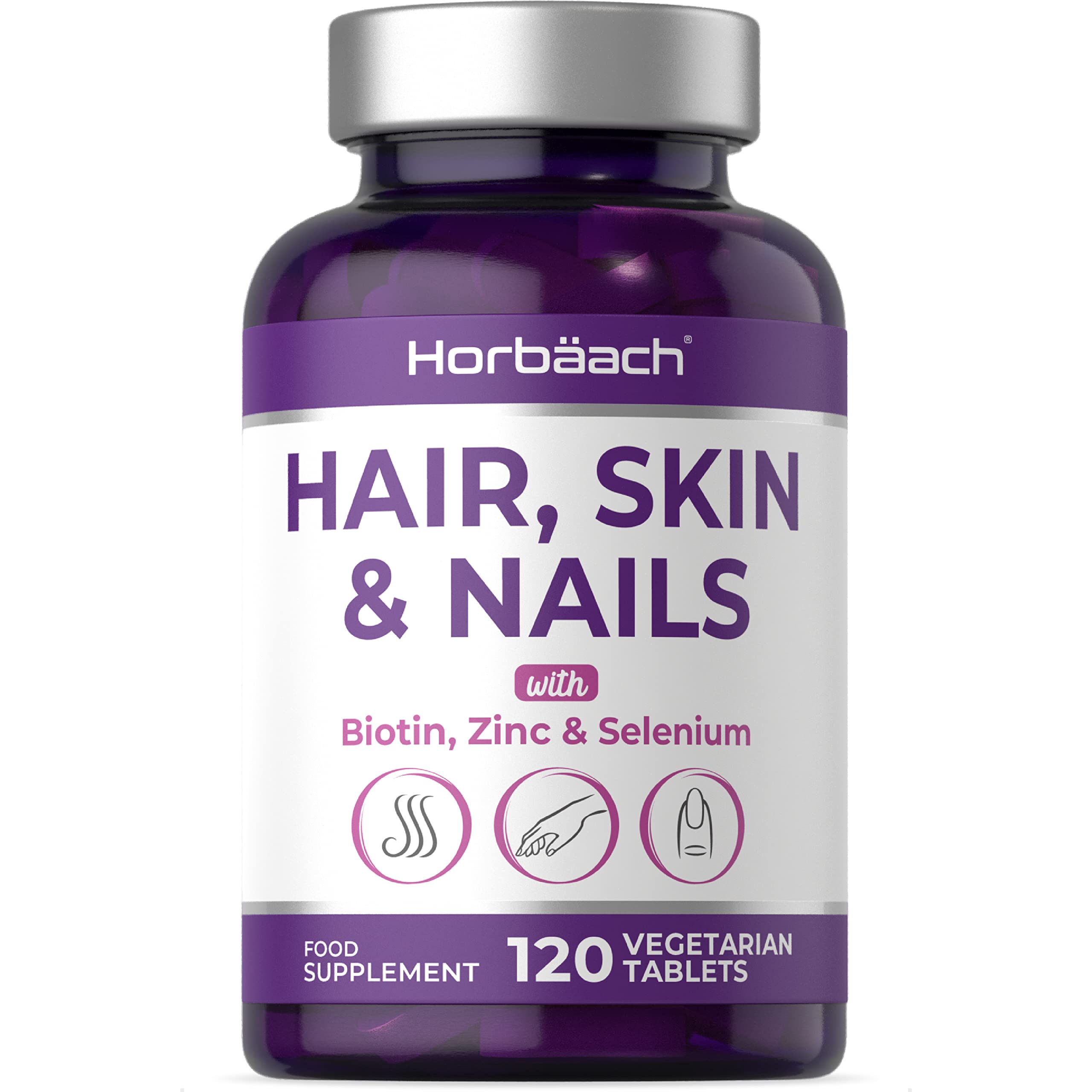 Buy Hair Skin and Nails s with Biotin, Zinc and Selenium Beauty