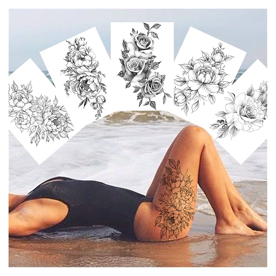 Amazon.co.jp: タトゥーのタトゥーの女性のタトゥーステッカー