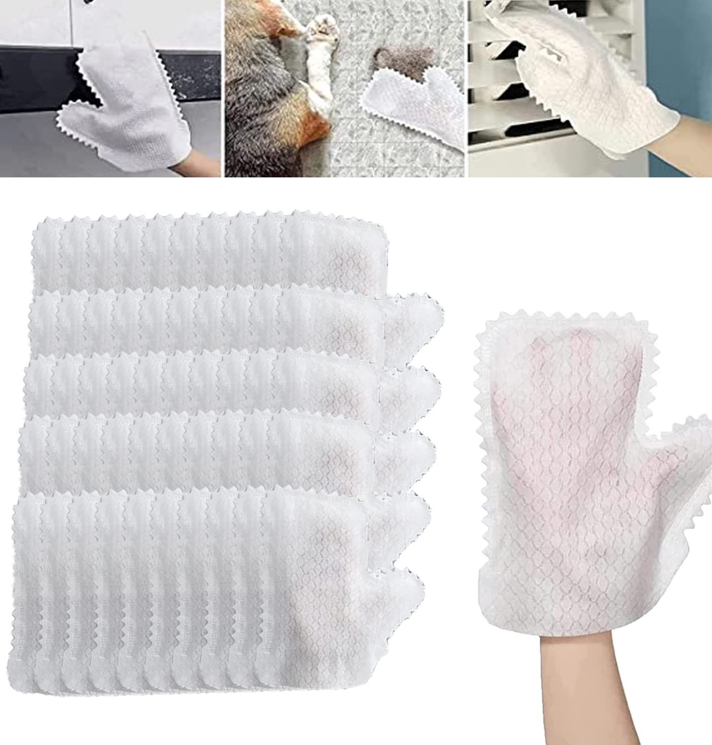 Dust Disinfection Removal Gloves Household, Microfiber Cleaning Gloves, Kitchen Cleaning, Bedroom Scrub, Washable, Reusable Wet and Dry Gloves (B0BF9DBGX6) Amazon Price History, Amazon Price Tracker
