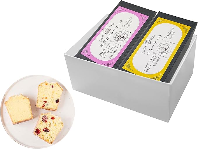 Amazon 八天堂 バターケーキ 2種2本詰合せ 濃厚で芳醇なバターの香りと しっとり生地がたまらない スイーツ ギフト 八天堂 冷凍パン 通販