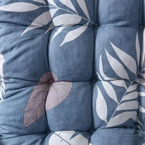 Miniatura 6 de Jaysydd Cojines para silla de tumbona para patio, silla mecedora, cojín para sofá interior y exterior, con lazos y respaldo alto