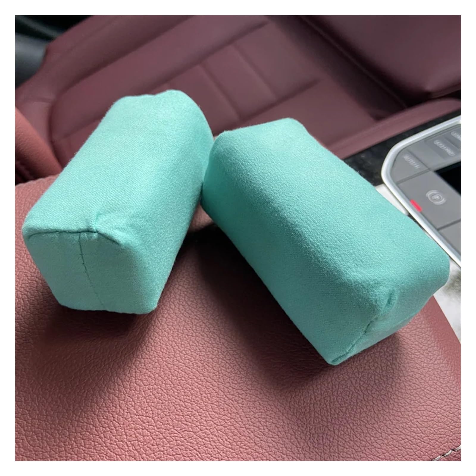 Gąbka zamszowa do czyszczenia samochodów, stosowania z powłoką ceramiczną, lakieru samochodowego, metalu, elementów plastikowych, gumy i szkła(20 PCS Grey)